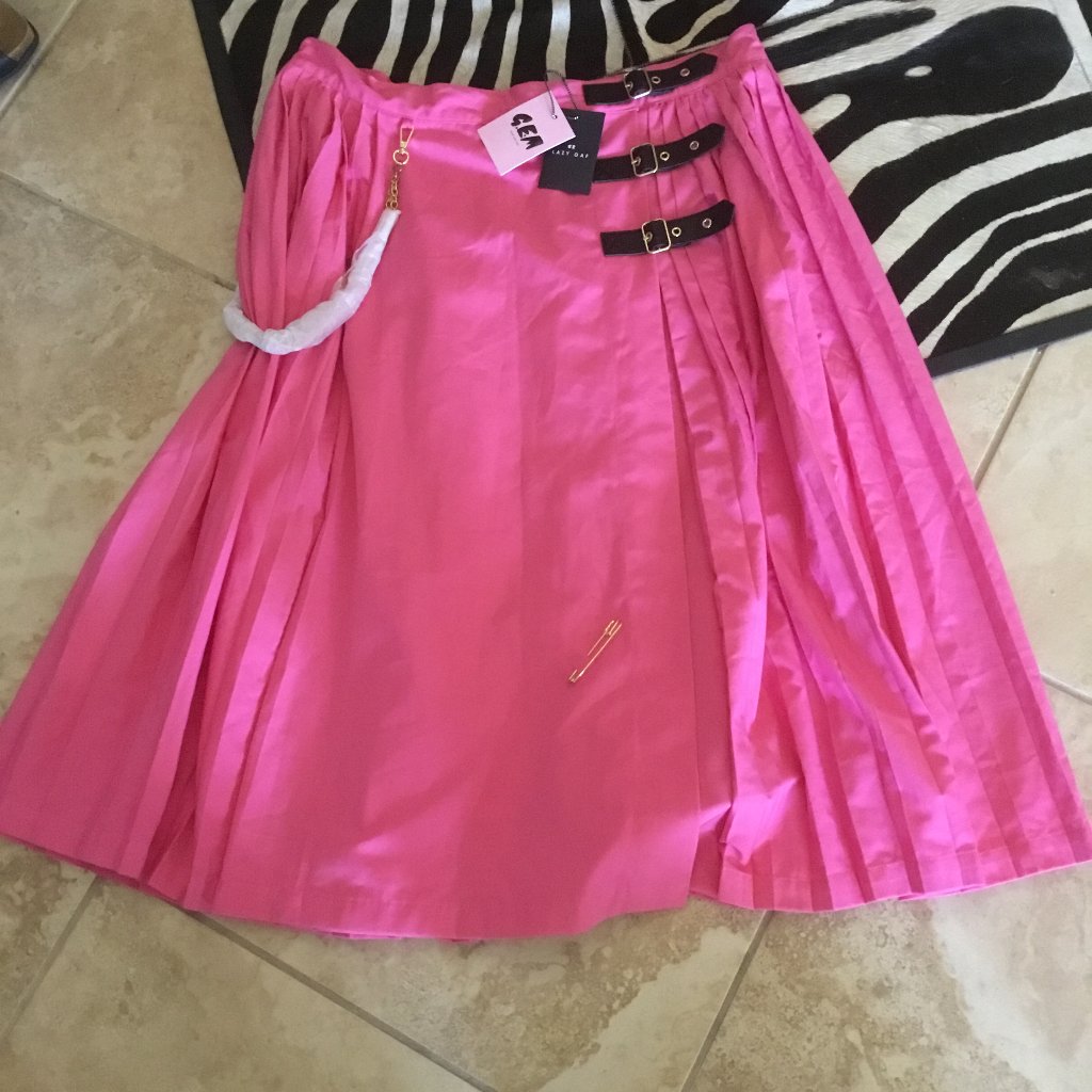 Lazy Oaf Gem Collection Skirt Size 22 Uk New